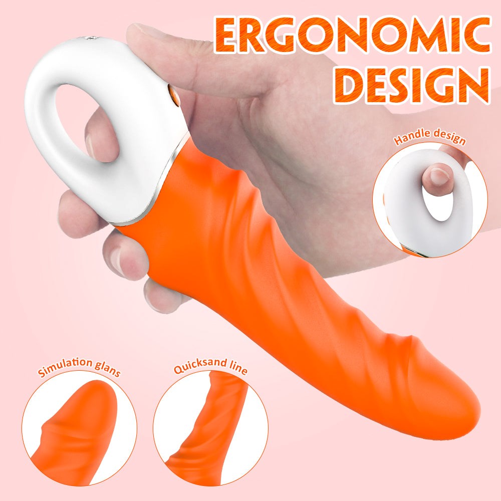 S Hande Tornado 9 Functions G Spot Vibrator Premium Silicone Waterproof - - G-Spot Vibrators