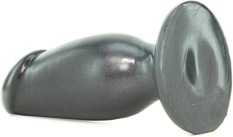 Doc Johnson American Bombshell Fat Man Anal Plug Gun Metal Wide Base Design - Butt Plugs