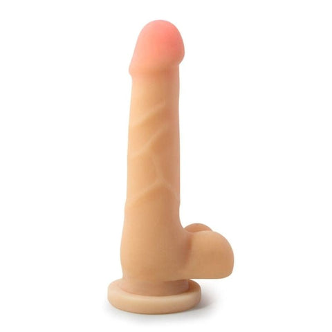 Blush Novelties Au Naturel Sam Realistic Dong 7 Inch Dual Density Dildo - Realistic Dildos
