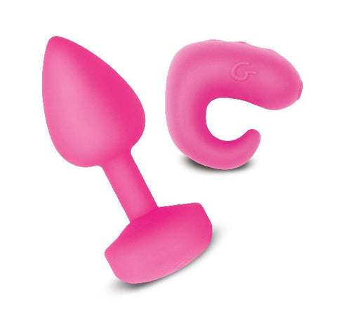 Gvibe Gkit Rechargeable Anal Plug Sunny Raspberry Dual Device Set - Butt Plugs