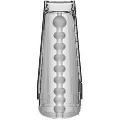 Main Squeeze Optix Crystal Male Masturbator Clear - - Masturbators and Strokers
