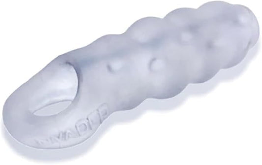 OxBalls Invader Mens Cock Sheath Cool Ice PLUS+SILICONE Enhancement - - Pumps, Extenders and Sleeves