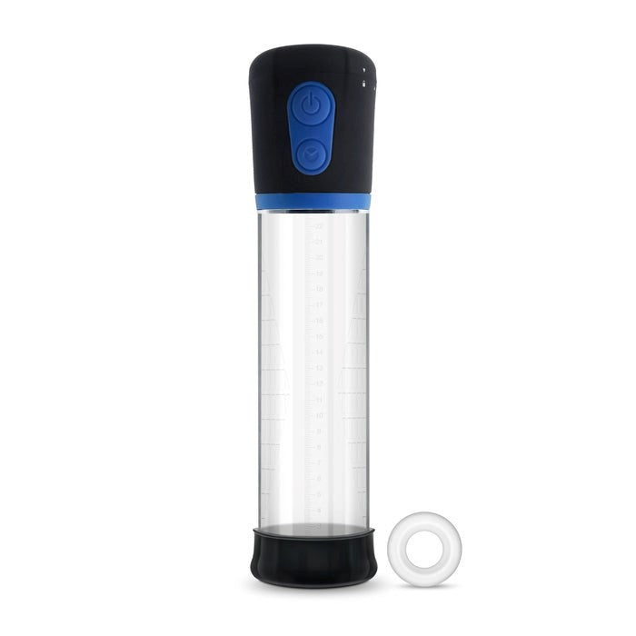 Blush Novelties Performance VX1 Male Enhancement Penis Pump System Clear - - Penis Pumps And Stretchers