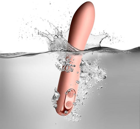 Rocks Off Giamo USB Rechargeable G Spot Vibrator Baby Pink Curved Design - G-Spot Vibrators