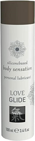 Hot Ero Shiatsu Love Glide Silicone Based Lubricant 100ml Long Lasting - Silicone Based Lubes