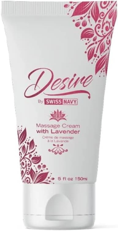 Swiss Navy Desire Massage Cream With Lavender 148ml Premium Glide - - Massage Oils and Lubricants