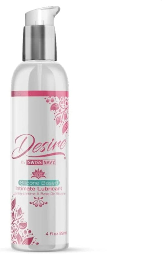 Swiss Navy Desire Silicone Based Intimate Lubricant 118ml Long Lasting Formula - - Silicone Based Lubes