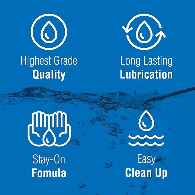 Swiss Navy Water Based Adult Lubricant 3.8L Gel to Liquid Formula - - Water Based Lubes