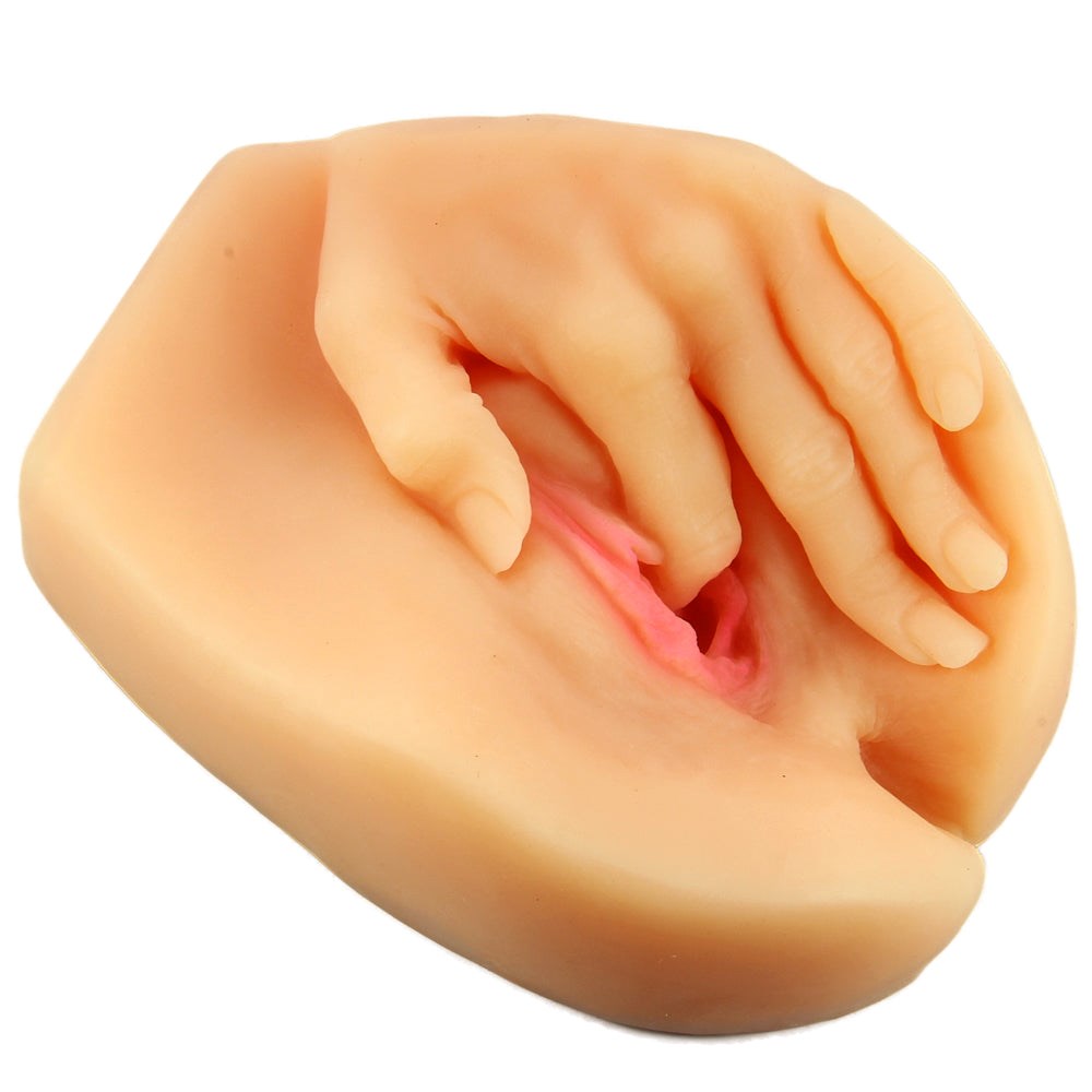 NANMA Corporation X5 Men Spread Me Realistic Mens Stroker Beige Dual Entry - - Masturbators and Strokers