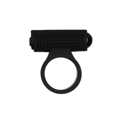 BMS Factory Power Bullet Cosmic Vibrating Cock Ring with Bullet USB Rechargeable - Vibrating Cock Rings
