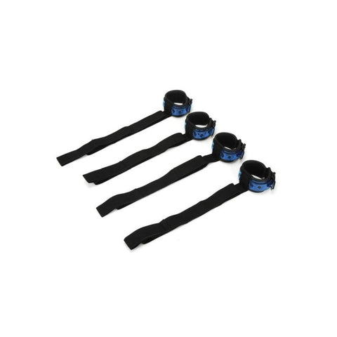 Xgen Products Whip Smart Diamond BDSM Play Bed Restraints Padded Cuffs - Cuffs And Restraints