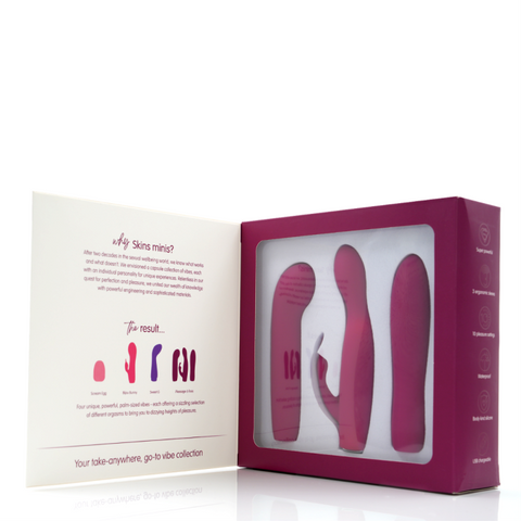 Skins Touch Skins Minis Massage A Trois Sex Toy Set Bullet Vibrator - Sex Kits
