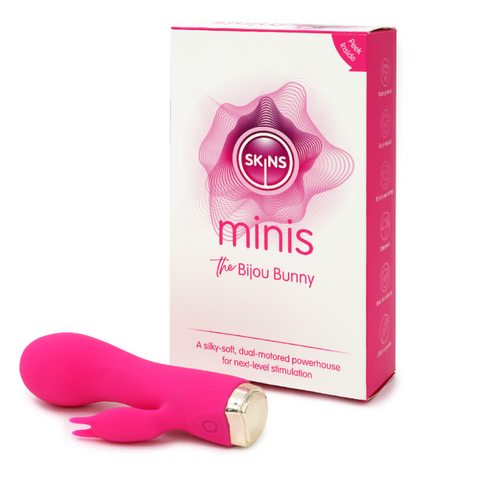 Skins Touch Skins Minis The Bijou Bunny Rabbit Vibrator with Dual Motors - Rabbit Vibrators