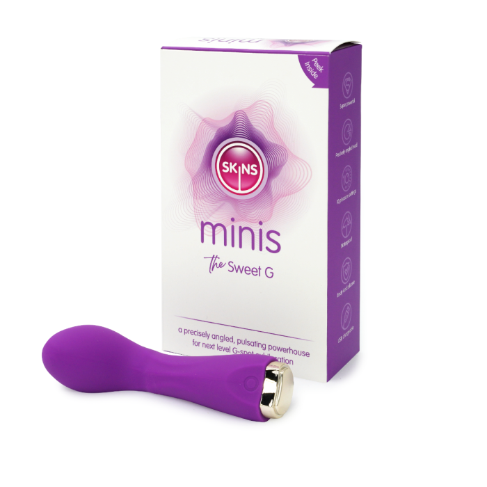 Skins Touch Skins Minis The Sweet G G Spot Vibrator Curved Design - - G-Spot Vibrators