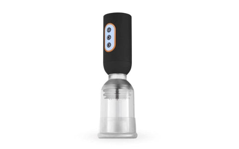 Cruizr Luxury Vibrating Mens Penis Pump with 5 Vibration Settings - Penis Pumps And Stretchers