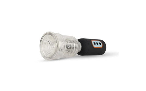 Cruizr Luxury Vibrating Mens Penis Pump with 5 Vibration Settings - Penis Pumps And Stretchers