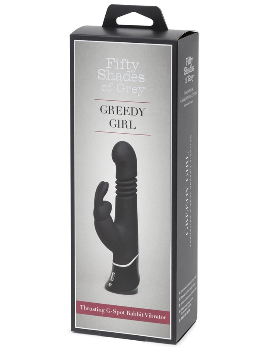 Fifty Shades of Grey Greedy Girl Thrusting G-Spot Rabbit Vibe - Rabbit Vibrators