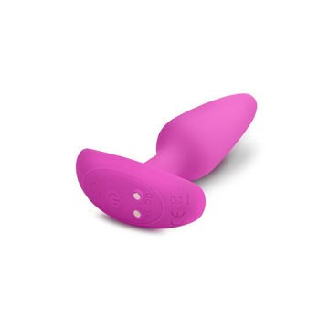 Gvibe Gplug Sunny Raspberry Butt Plug XS Vibrating Anal Stimulation - - Butt Plugs