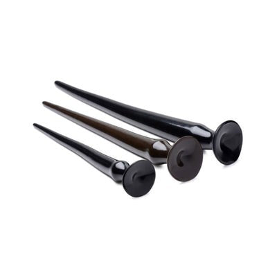 XR Brands Hosed Slim Tapered Anal Hose Training Set Progressive Depth Training - Butt Plugs