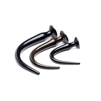 XR Brands Hosed Slim Tapered Anal Hose Training Set Progressive Depth Training - Butt Plugs