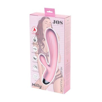 JOS Milly Heating Rabbit Vibrator with Advanced Heating Technology - - Rabbit Vibrators