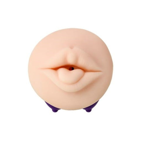 JOS Yara Male Masturbator Violet Silicone TPR Textured Chamber - Masturbators and Strokers