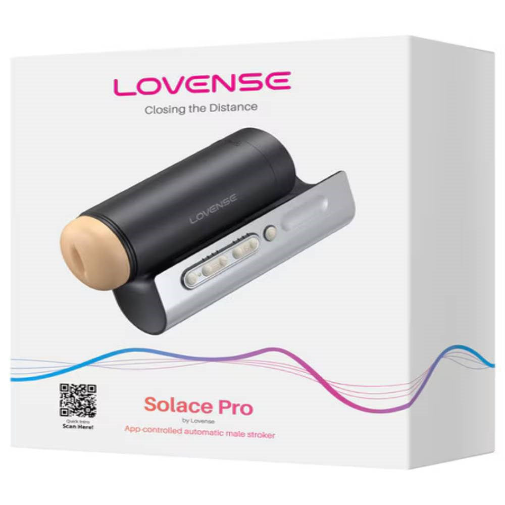 Lovense Solace Pro App Controlled Automatic Male Stroker with 300 SPM - - Masturbators and Strokers