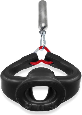 OxBalls Tug Pull Down Mens Ballstretcher Black with Weight System - Ball Stretchers and Crushers
