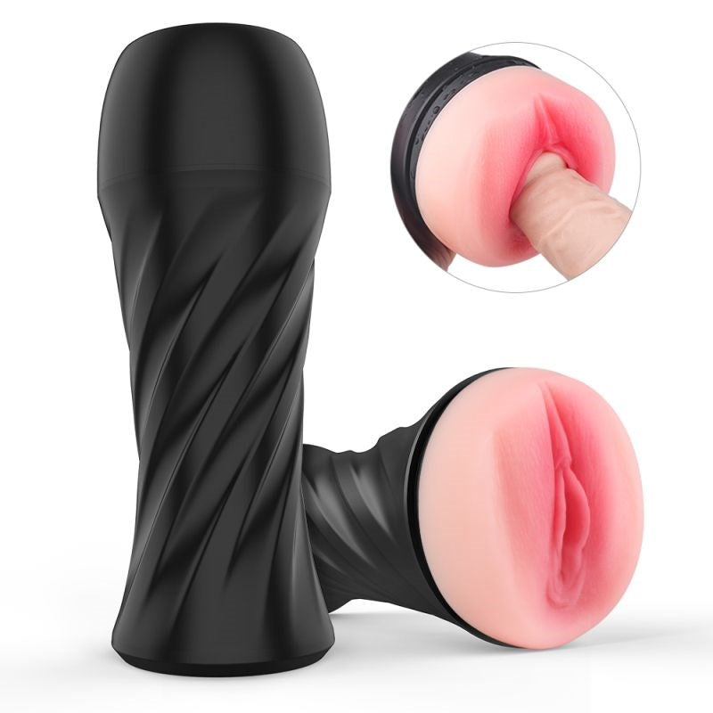 S Hande Marcus Realistic Male Stroker with TPE Interior Sleeve - - Masturbators and Strokers