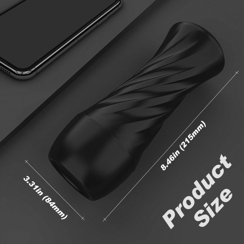 S Hande Marcus Realistic Male Stroker with TPE Interior Sleeve - - Masturbators and Strokers