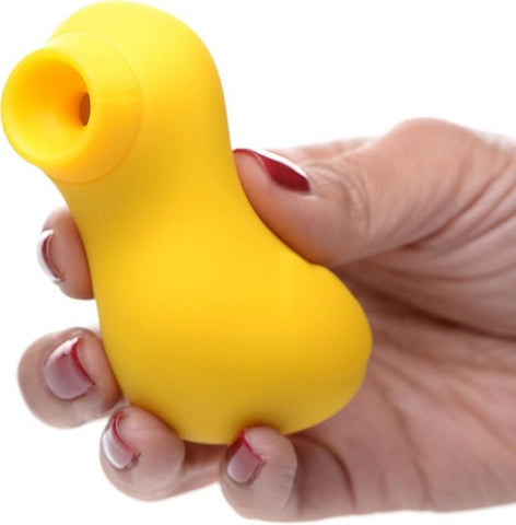 XR Brands Shegasm Sucky Ducky Clitoral Stimulator with Suction Technology - Clit Ticklers and Pulsators