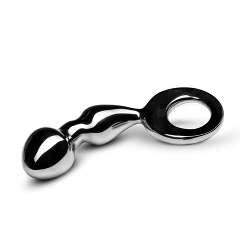 Sinner Gear Drang Fun Metal Anal Plug Silver Premium Weighted Design - Butt Plugs