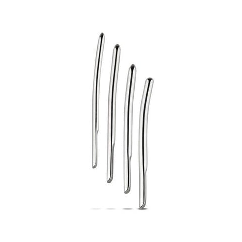 Sinner Gear Single Ended Dilator Set Advanced 4 Piece Urethral Training - Urethral Sounds