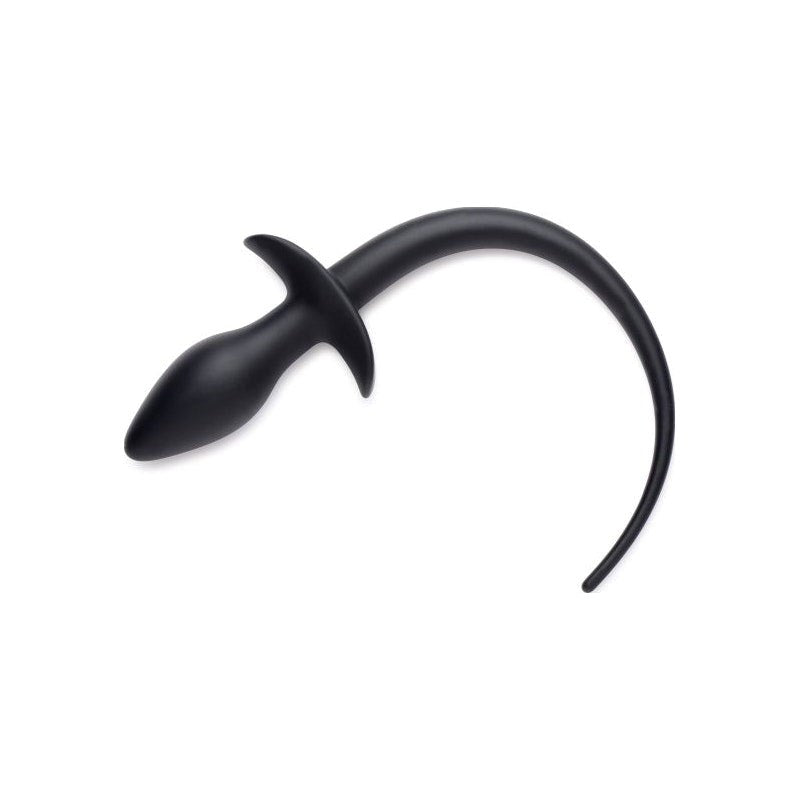 XR Brands Tailz Puppy Play Set incl Gag Plug & Collar Black Complete Kit - - Bondage Kits