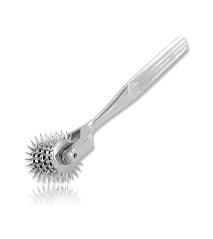 Hells Couture BDSM Play Wartenberg PinWheel 4 Wheel Medical Grade Steel - Dental and Clinical