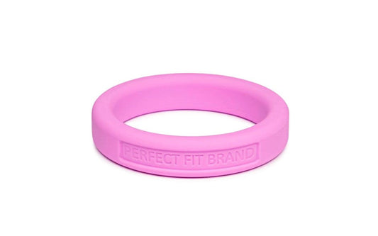 Perfect Fit Classic Silicone Medium Stretch Penis Ring 44mm Cock Ring - - Stretchy Cock Rings