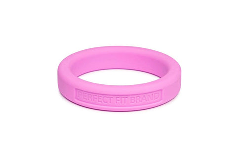 Perfect Fit Classic Silicone Medium Stretch Penis Ring 44mm Cock Ring - Stretchy Cock Rings