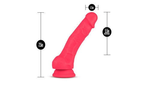 Blush Novelties Ruse Hypnotize Suction Cup Realistic Dildo Premium Silicone - Realistic Dildos