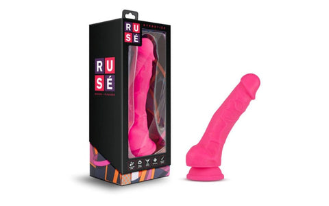 Blush Novelties Ruse Hypnotize Suction Cup Realistic Dildo Premium Silicone - Realistic Dildos