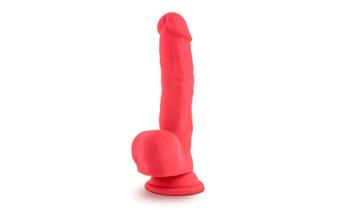 Blush Novelties Ruse Shimmy Realistic Feel Dong 8.75 Inch Silicone - Realistic Dildos
