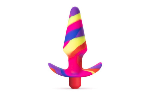 Blush Novelties Avant Free Spirit Scarlet Silicone Butt Plug Vibrating - Butt Plugs