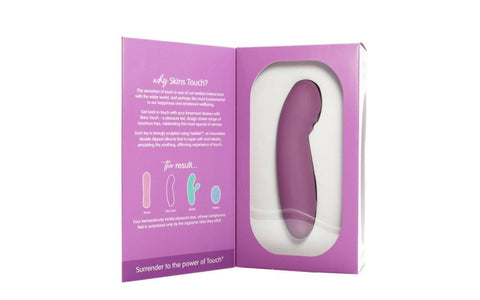 Skins Touch The Glee G Spot Vibrator with FeelMe Double Dipped Silicone - G-Spot Vibrators