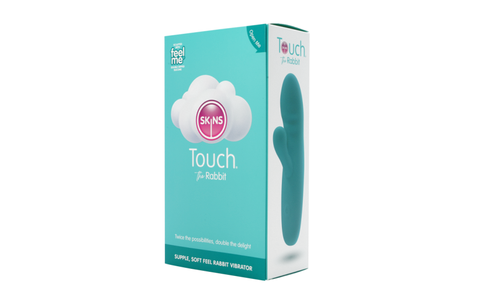 Skins Touch The Rabbit Vibrator Dual Motor Clitoral and G Spot Stimulation - Rabbit Vibrators