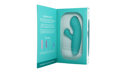 Skins Touch The Rabbit Vibrator Dual Motor Clitoral and G Spot Stimulation - Rabbit Vibrators