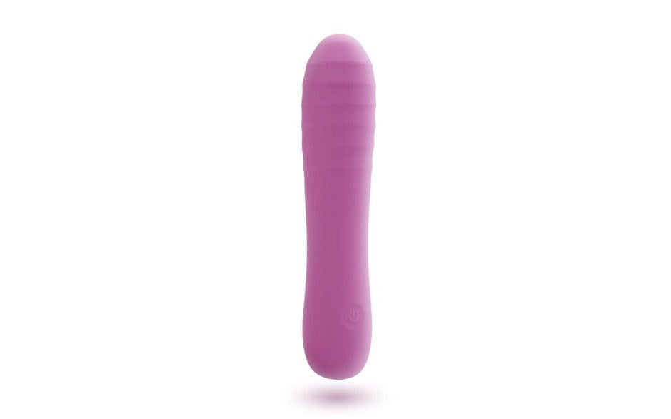 Skins Touch The Wand Silicone Vibrator with 8 Modes & Ribbed Tip - - G-Spot Vibrators