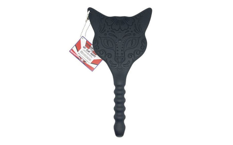 Demon Kat Bondage Play Paddle Dildo Medical Grade Silicone Dual Function - Paddles And Slappers