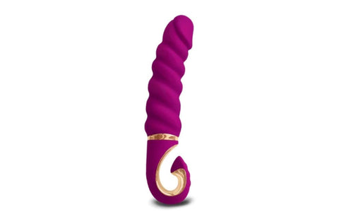 Gvibe Gjack MINI G Spot Massager Sweet Raspberry Revolutionary Bioskin - G-Spot Vibrators