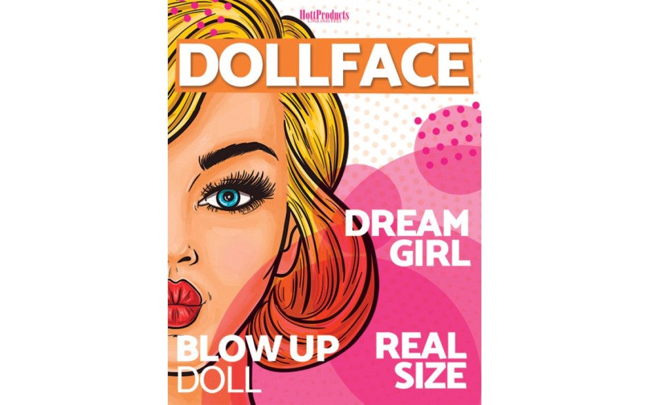 Hott Products Doll Face Blow Up Sex Doll Three Intimate Openings - - Love Dolls