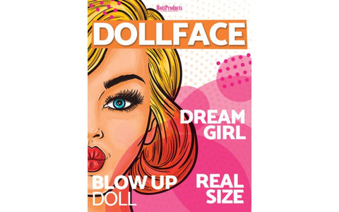 Hott Products Doll Face Blow Up Sex Doll Three Intimate Openings - Love Dolls