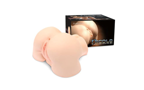 Naked Factory Nicole Doggy Style Real Hip Mens Masturbator Premium TPE - Masturbators and Strokers